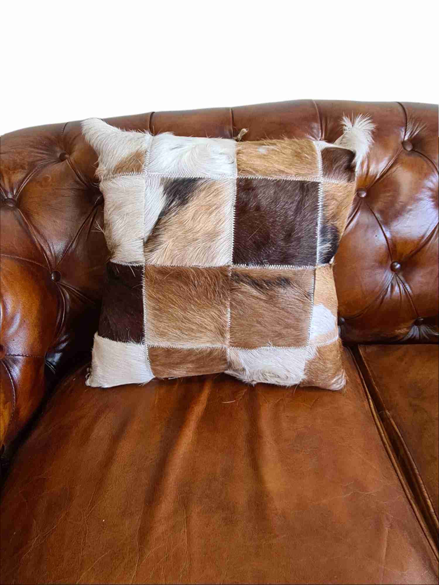 Sophia GOAT HIDE CUSHION