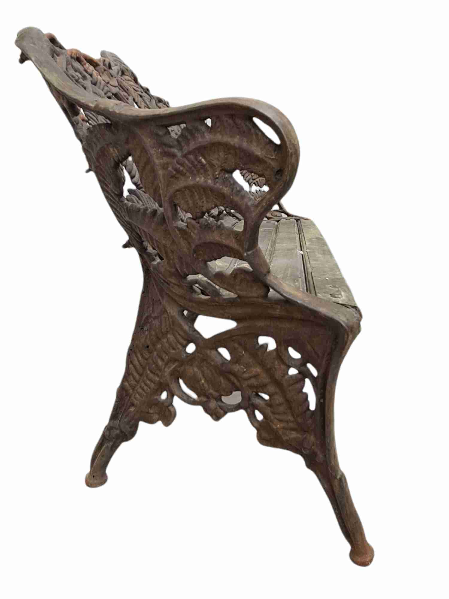 FERN CAST IRON BENCH 90 KG
