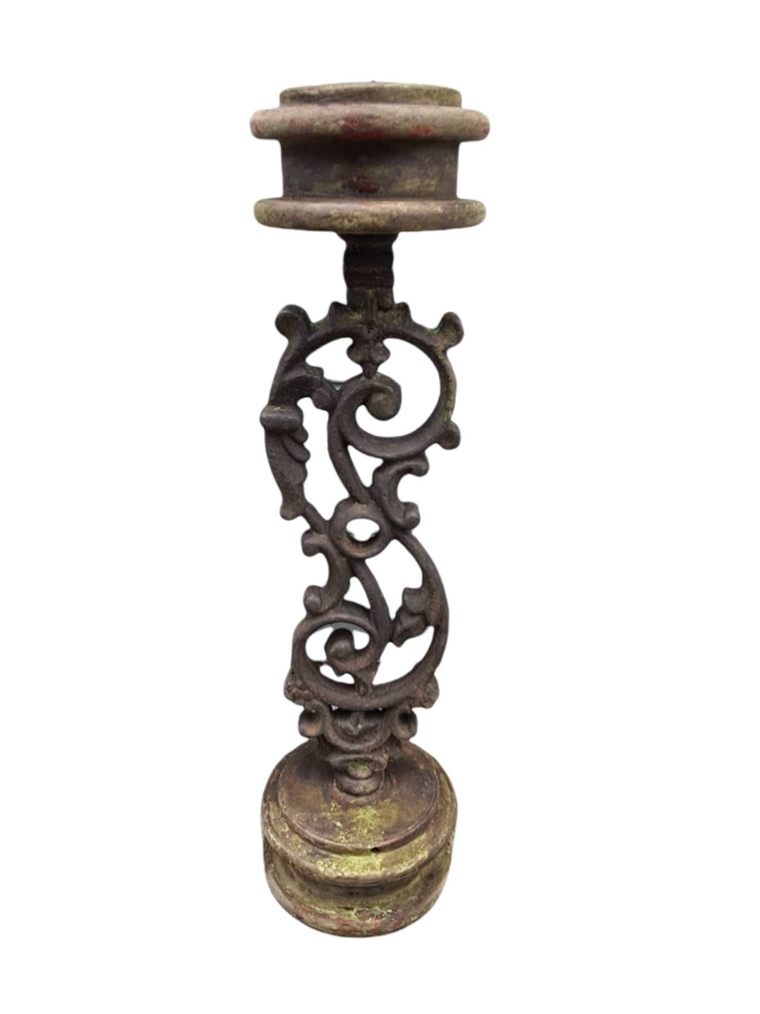 CAST IRON CANDLE STANDS