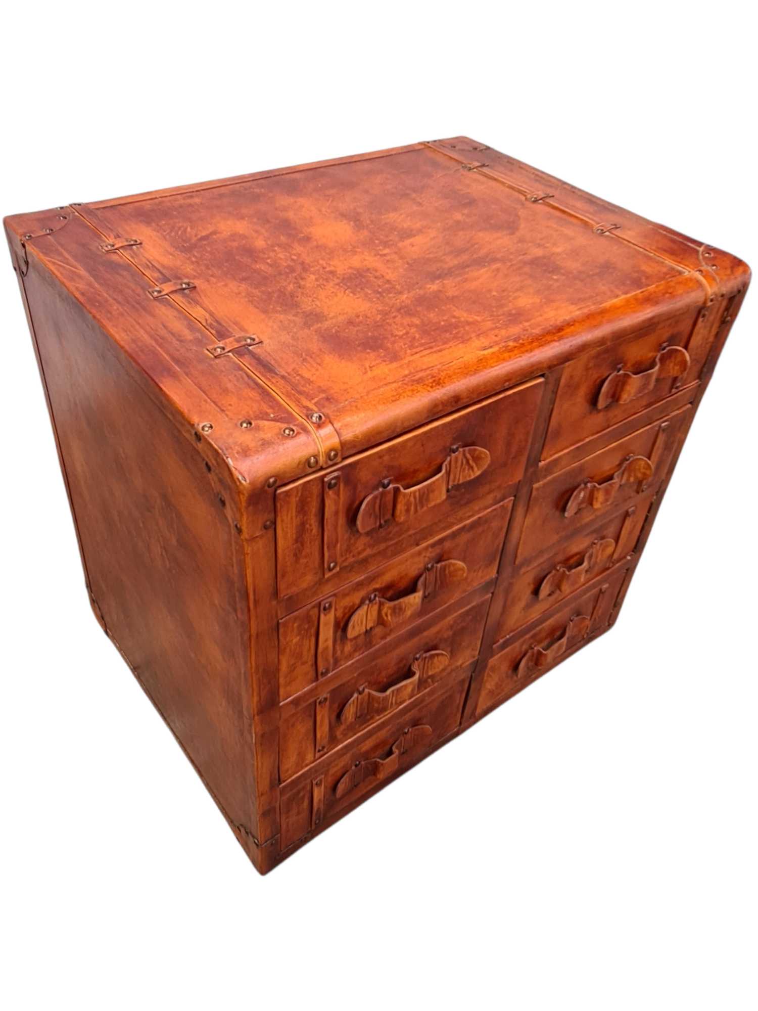 PRESIDENT OFFICE LEATHER CHEST