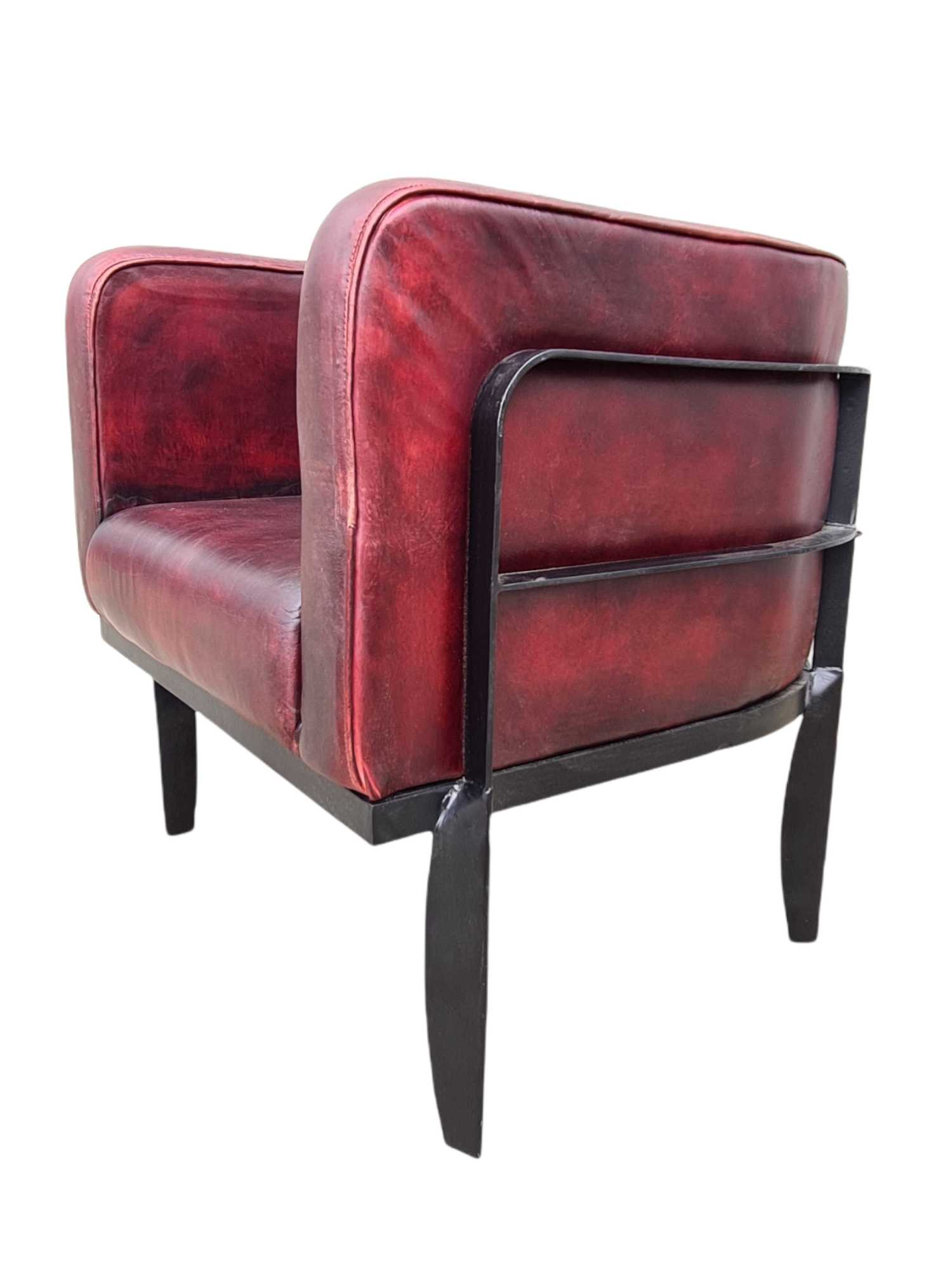 Edison Genuine leather Tub Chair