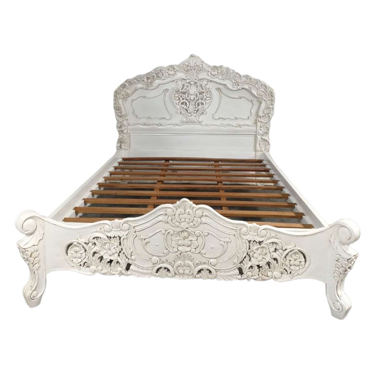 VERNON ROCOCO BED HAND CARVED