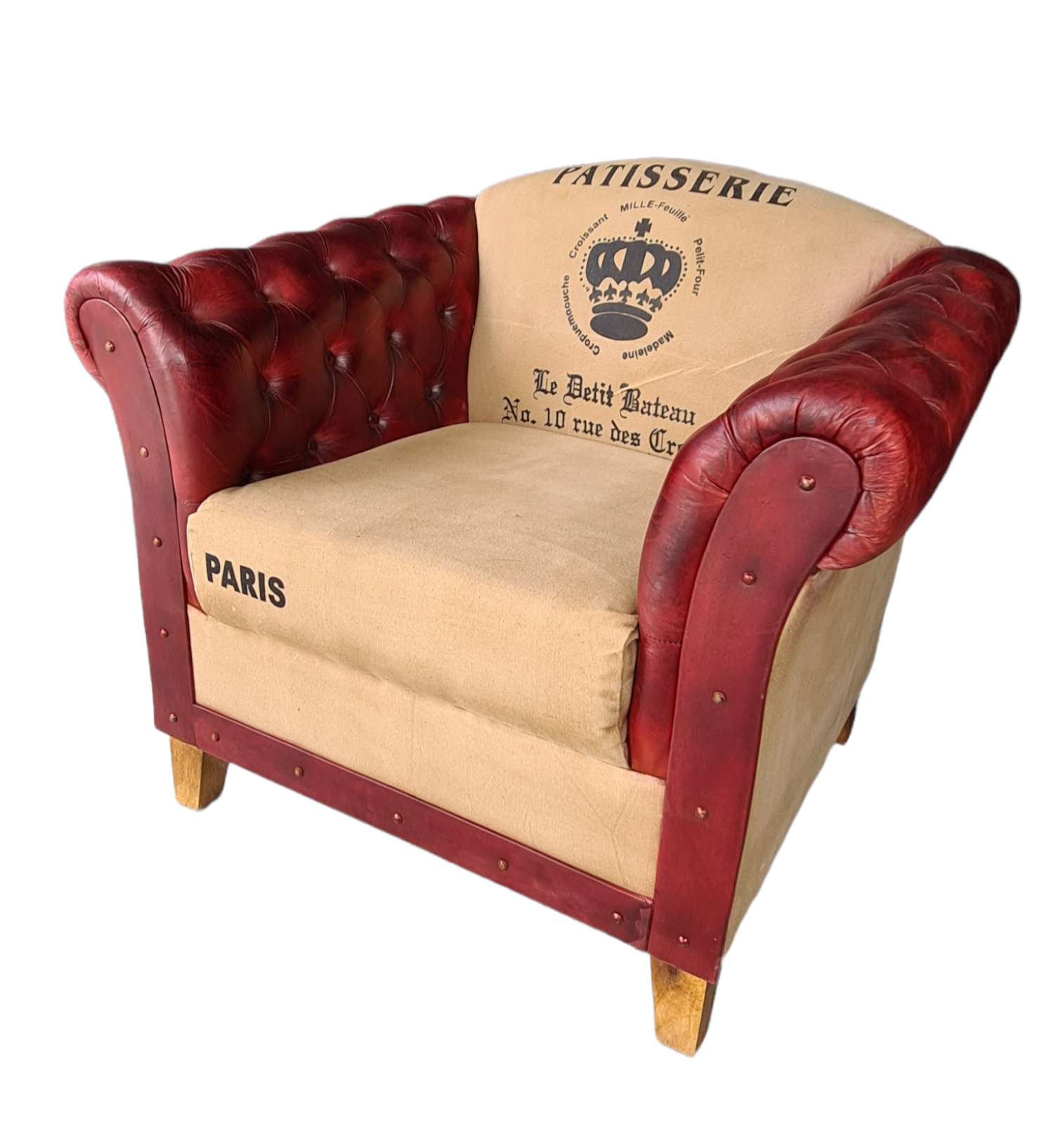 Patisserie Leather Armchair