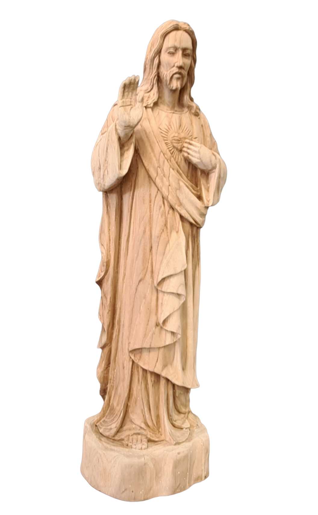 WOODEN JESUS STATUE