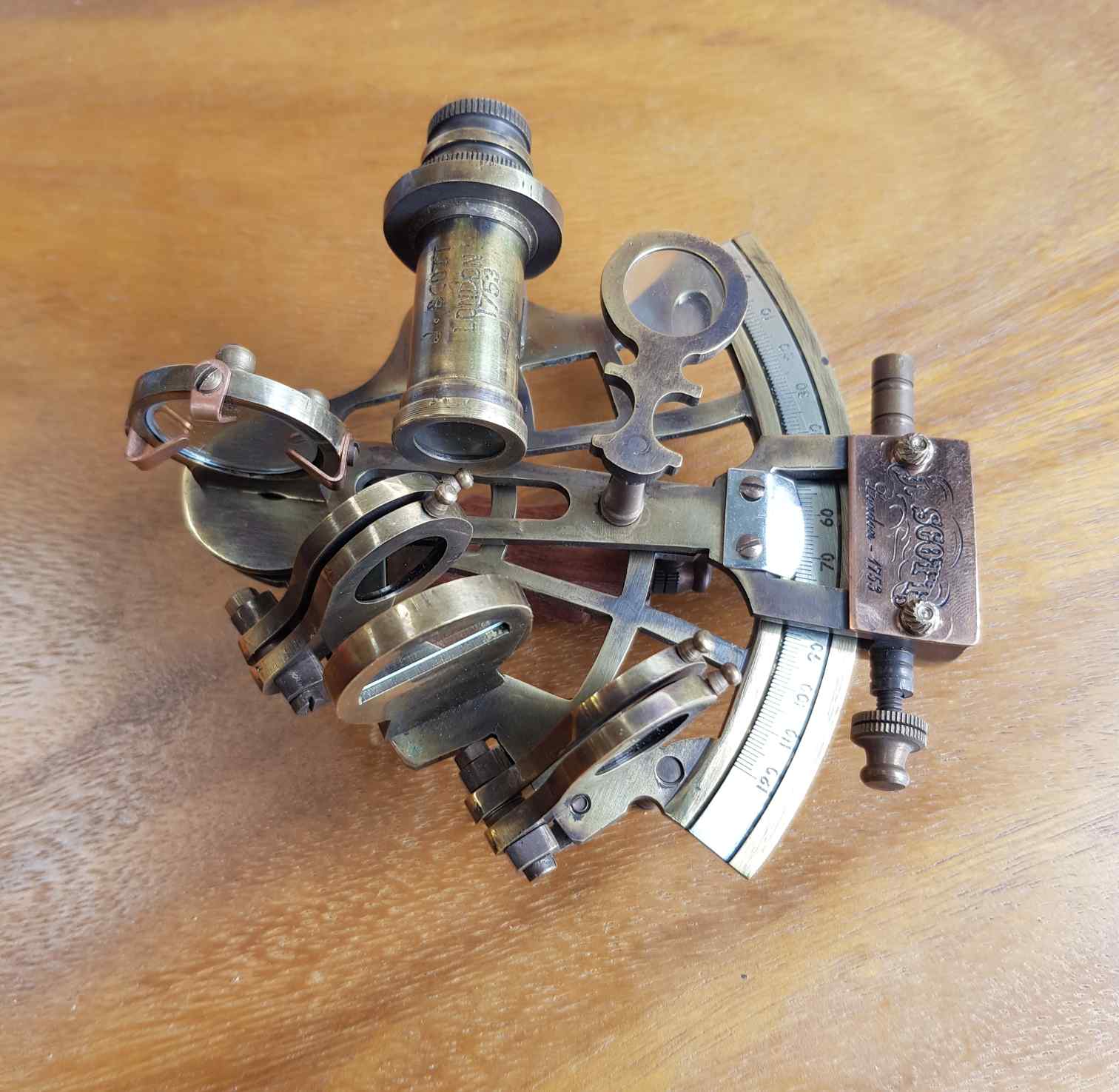 J Scott London 1753 Replica Sextant