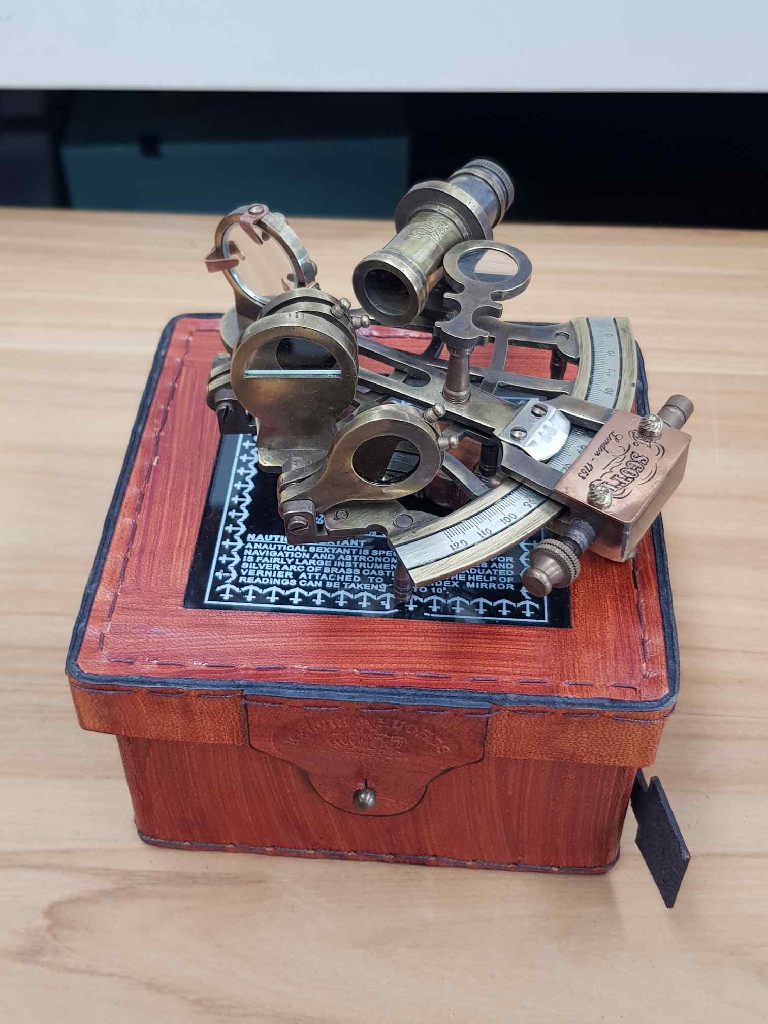 J Scott London 1753 Replica Sextant