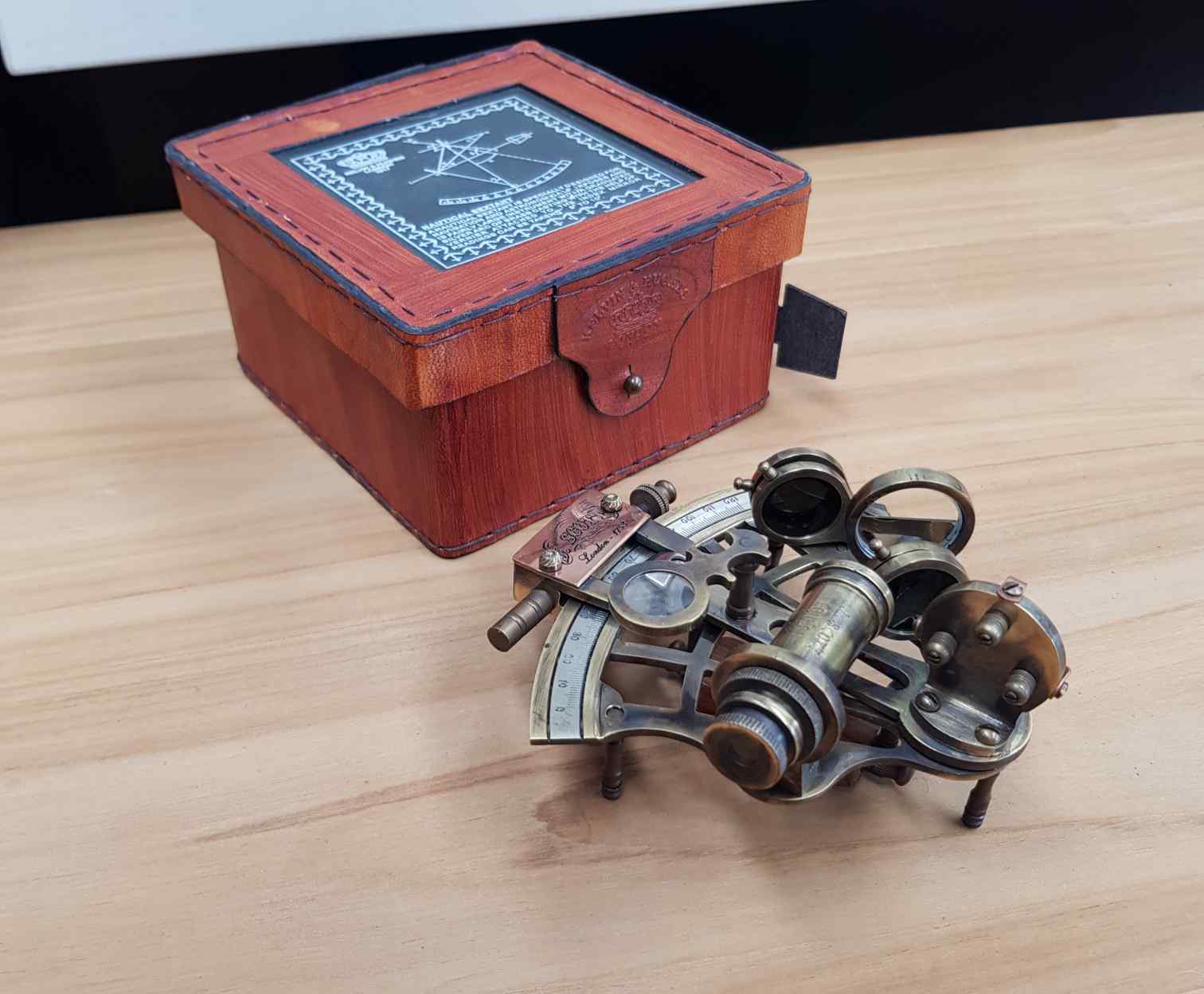 J Scott London 1753 Replica Sextant