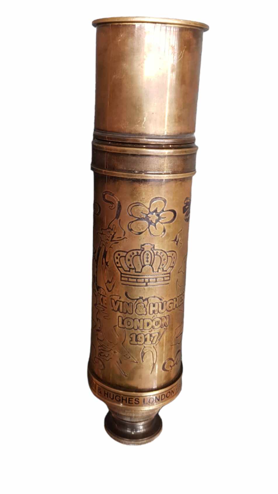 Kelvin & Hughes 1917 Brass Telescope