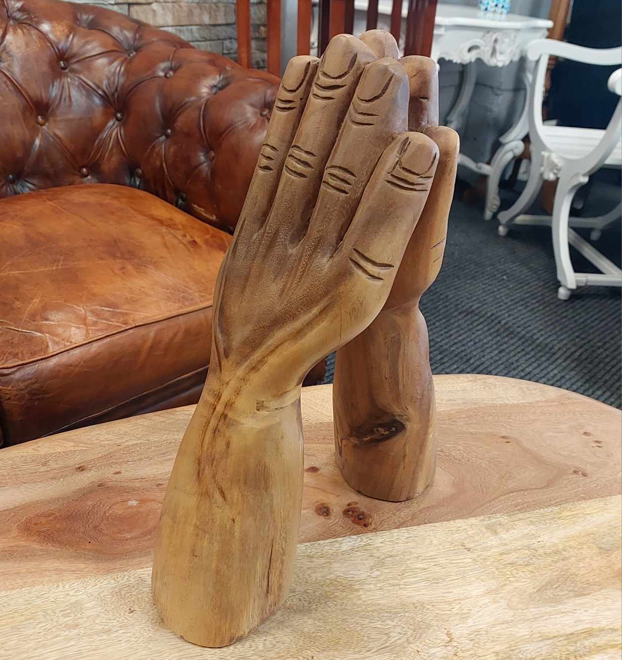 The Hands sculpture