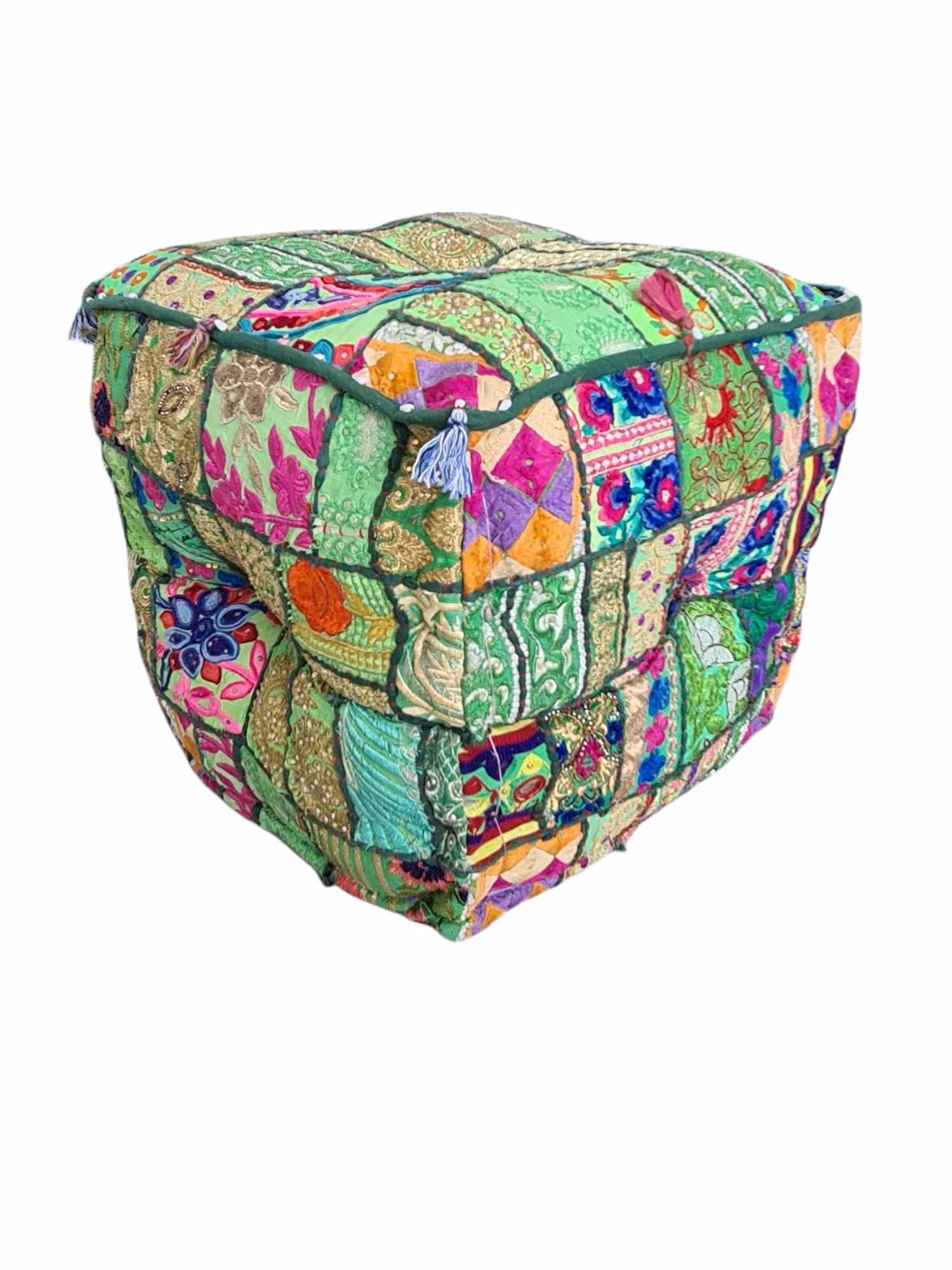 KORA RAJASTHANI  POUF (SQUARE)