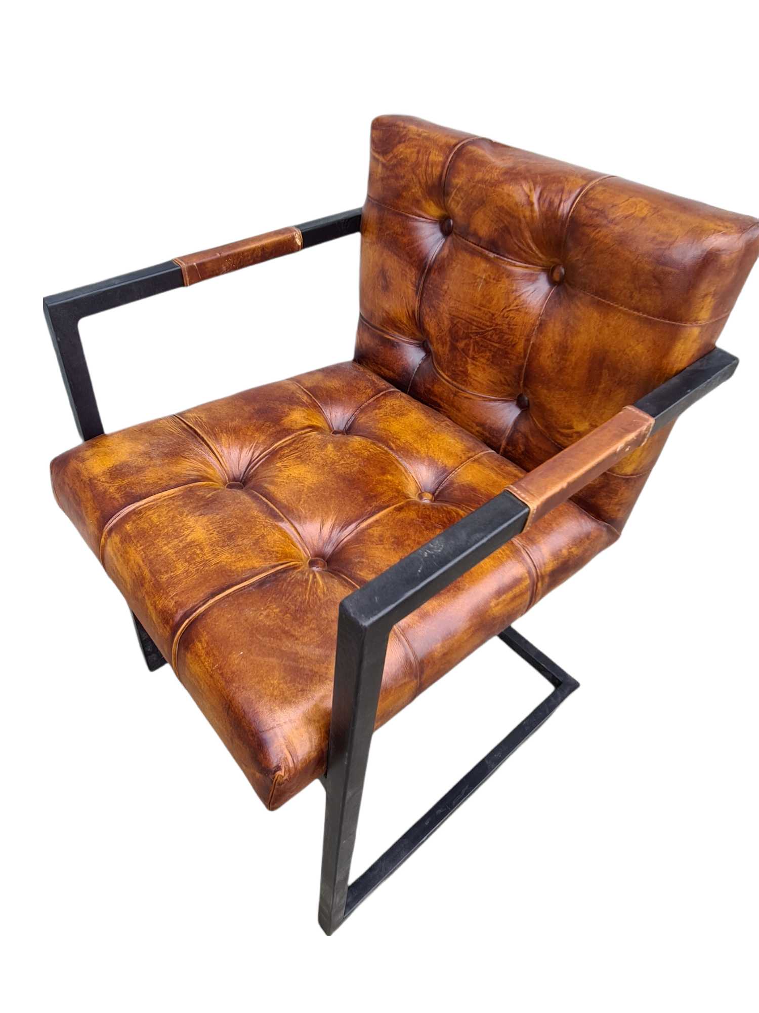 Kensington Industrial leather Office Chair