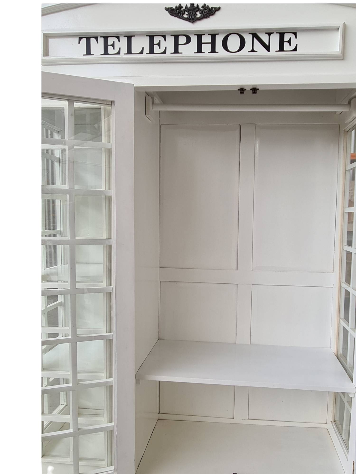 TELEPHONE WARDROBE & BOOKCASE