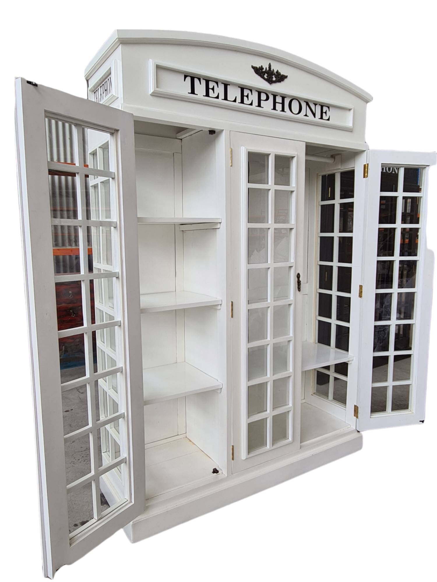 TELEPHONE WARDROBE & BOOKCASE