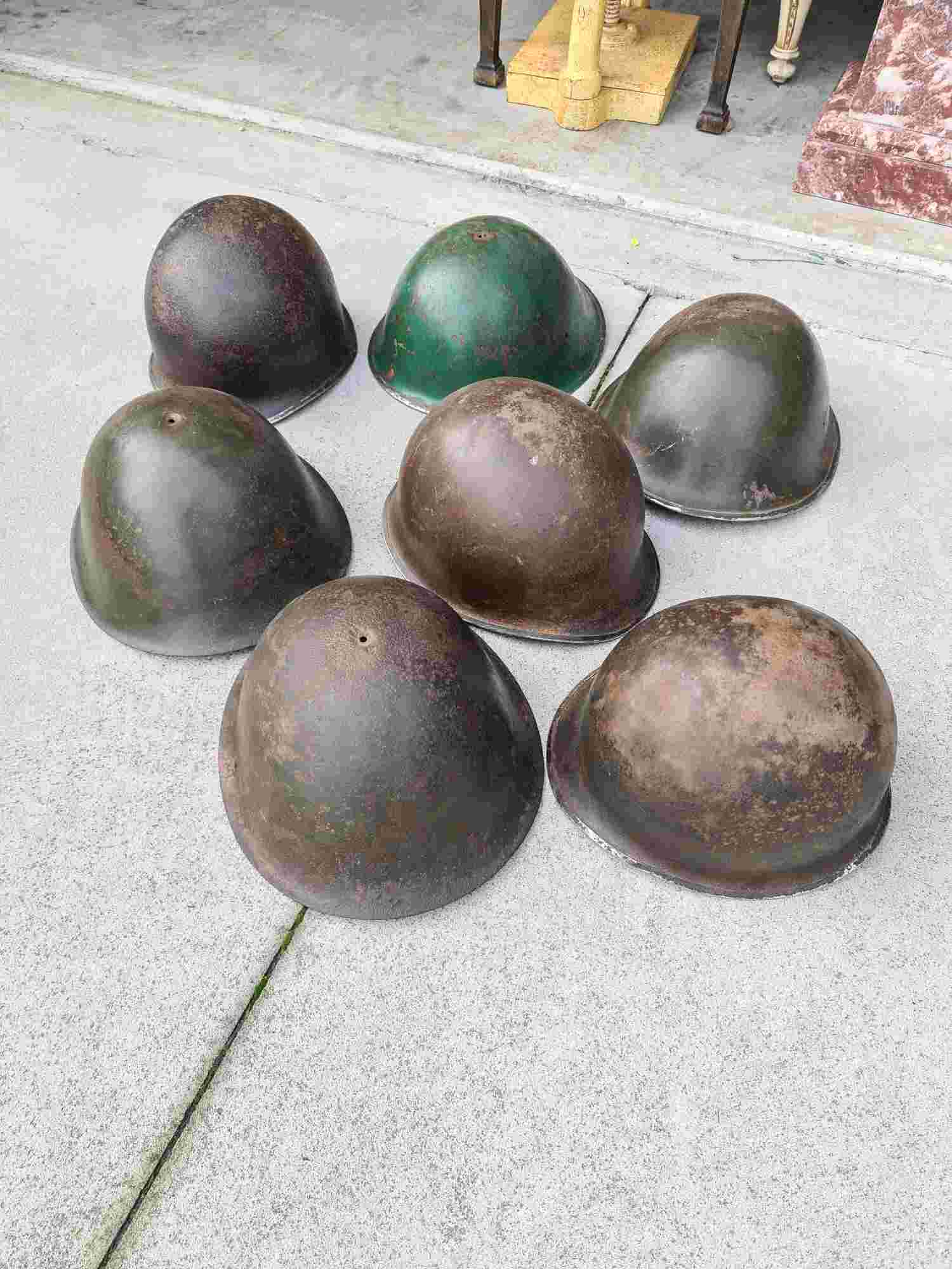 VINTAGE MILITARY HELMET