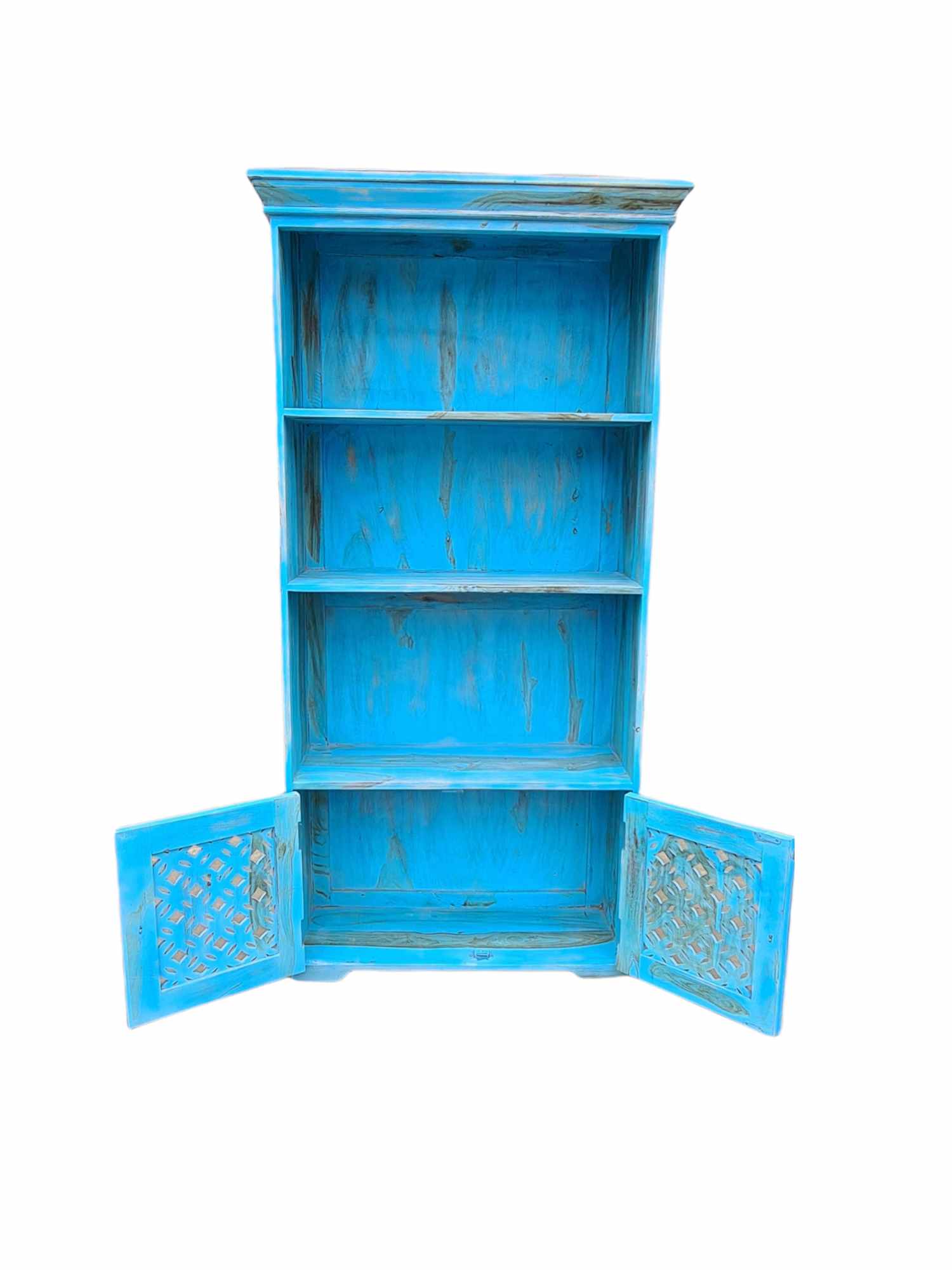 Solid Rosewood Indian Bookcase