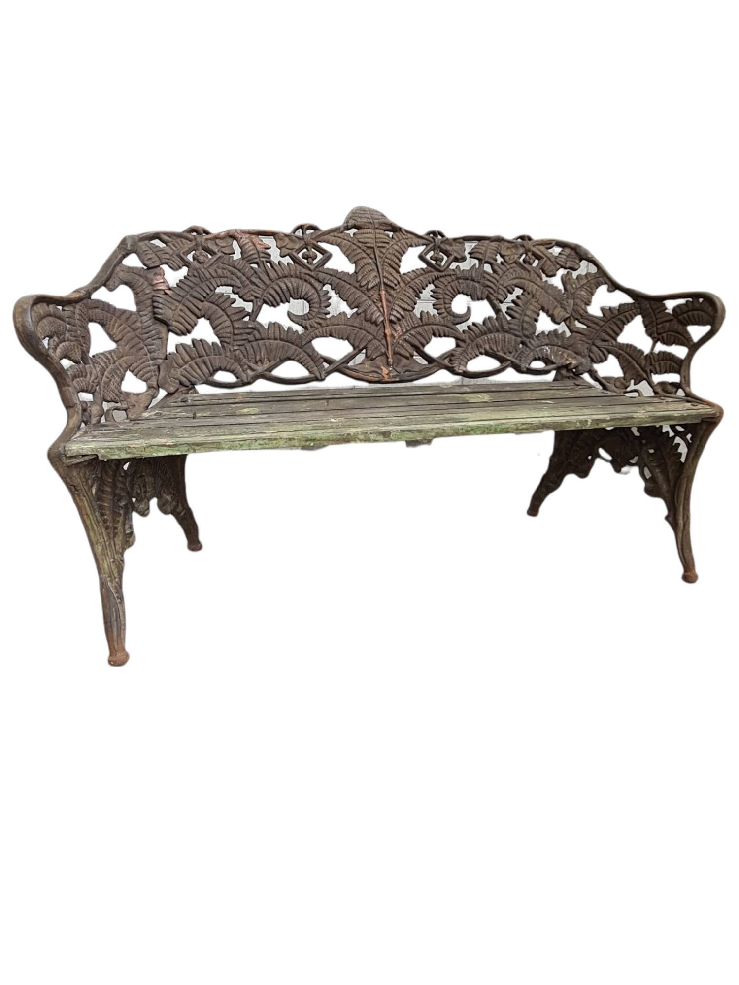FERN CAST IRON BENCH 90 KG