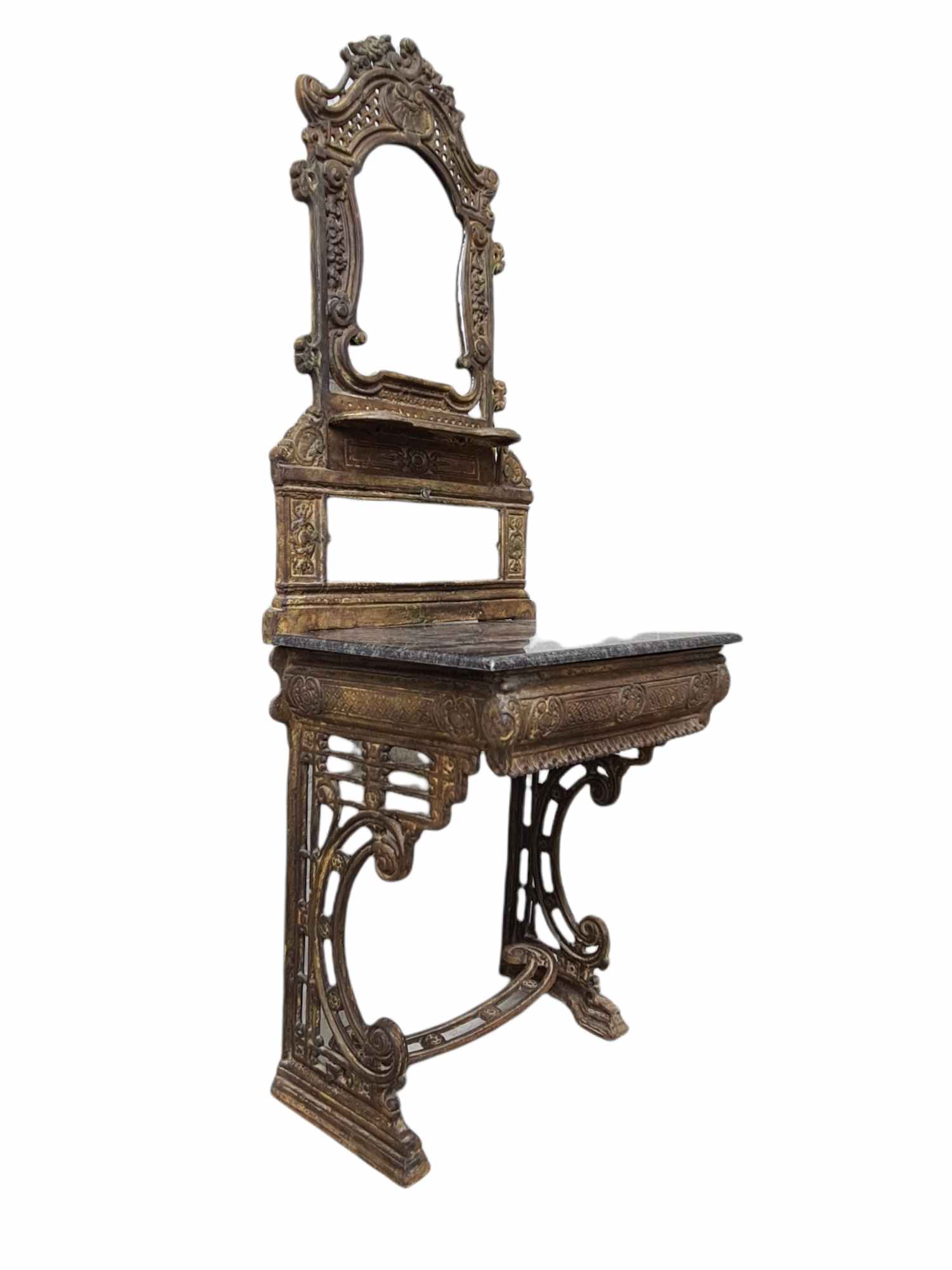 Victorian Cast iron Dresser