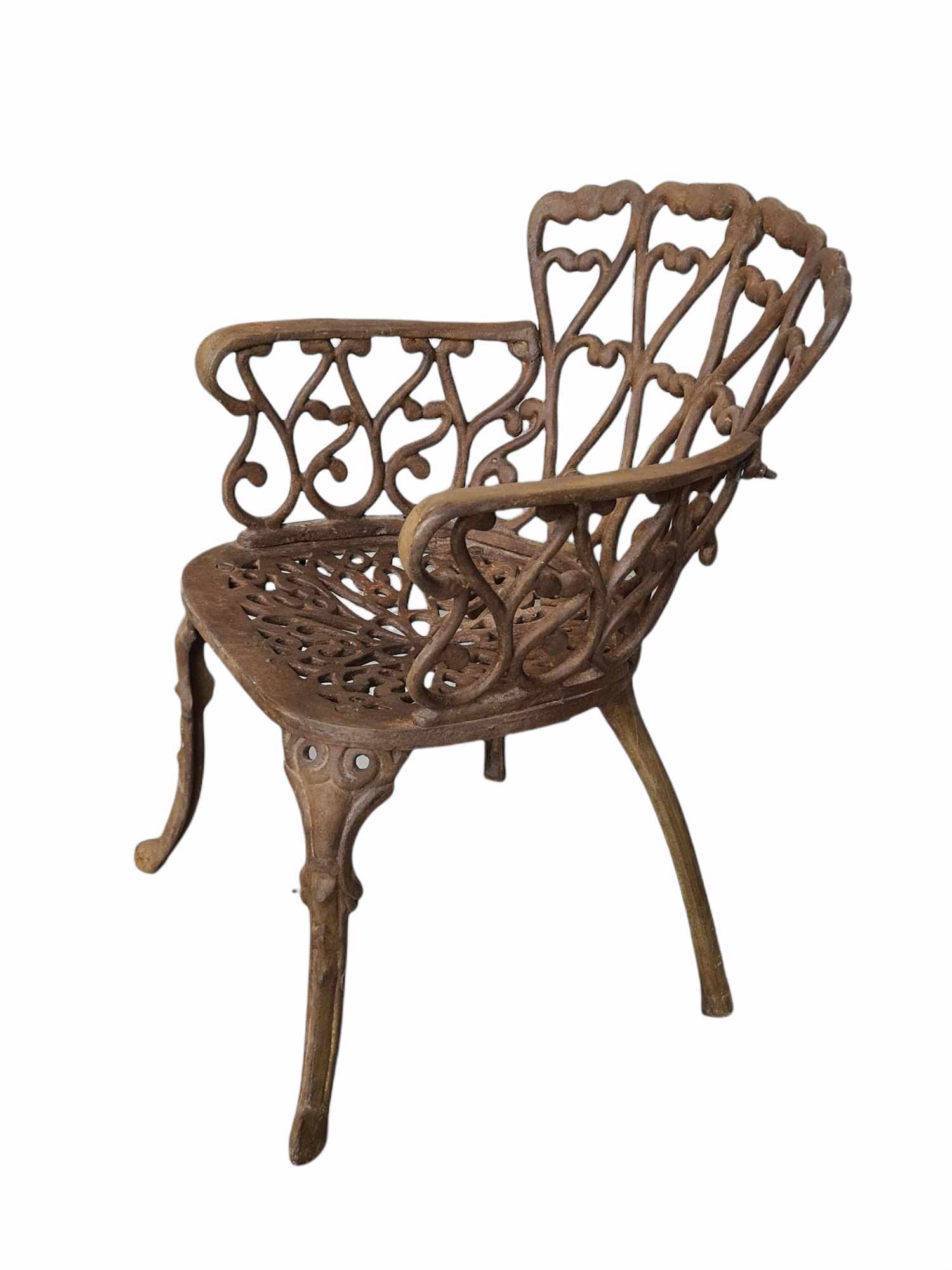 CALLINGTON CAST IRON ARMCHAIR