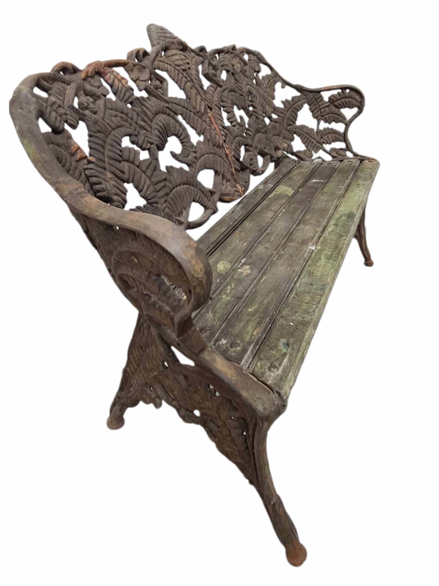 FERN CAST IRON BENCH 90 KG