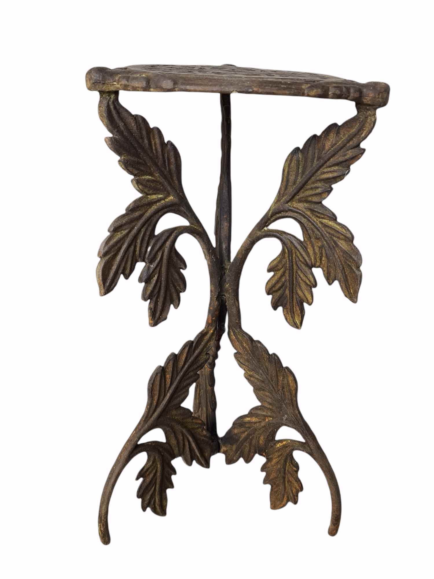 Cast iron Leaf stand