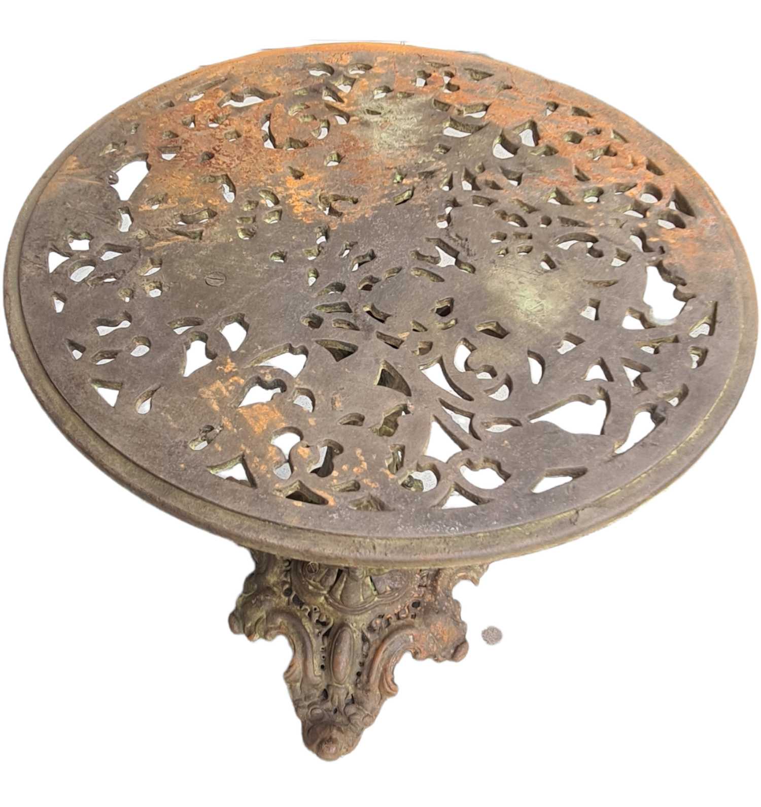 BUXTON CAST IRON TABLE