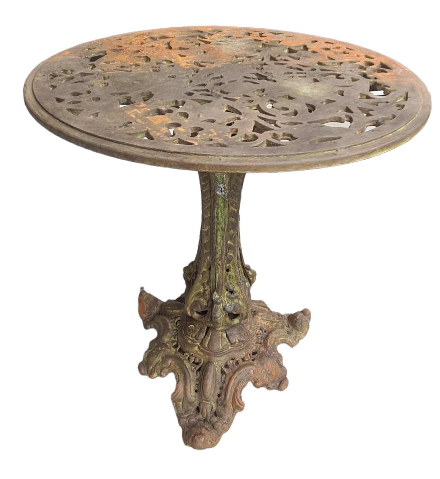 BUXTON CAST IRON TABLE