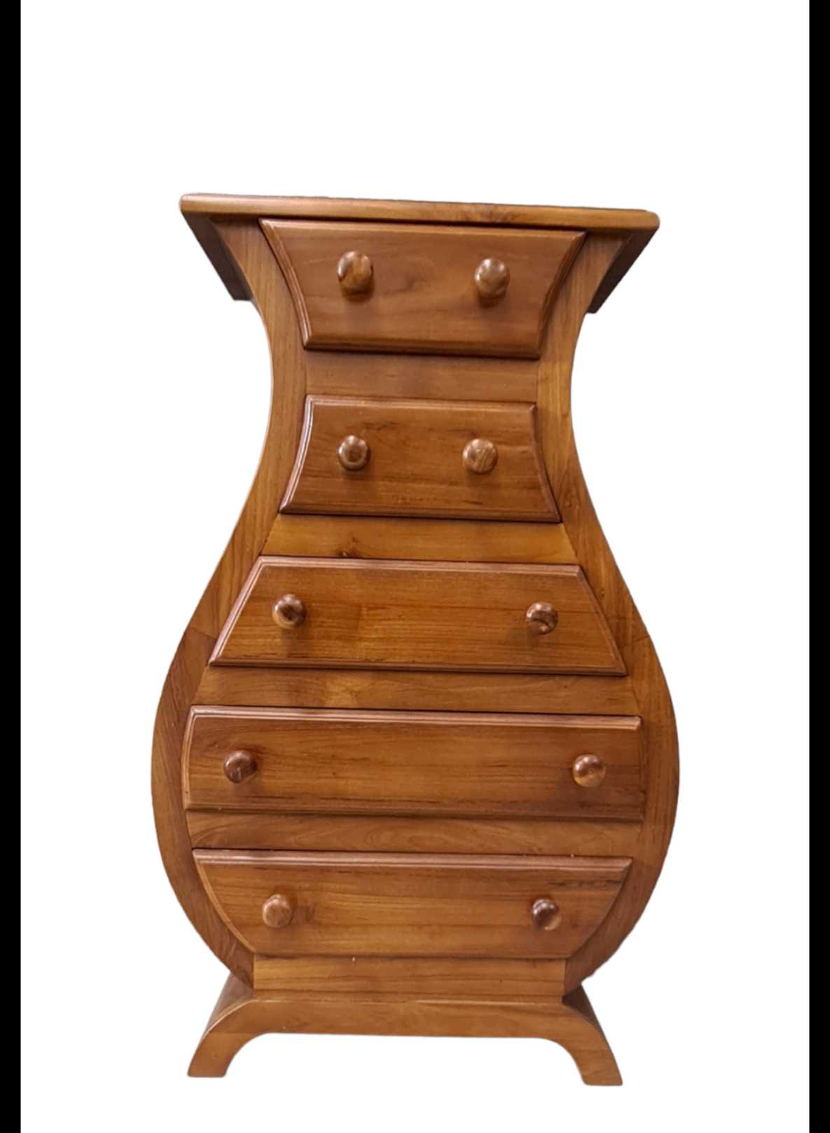 5 Drawer Teak Chest