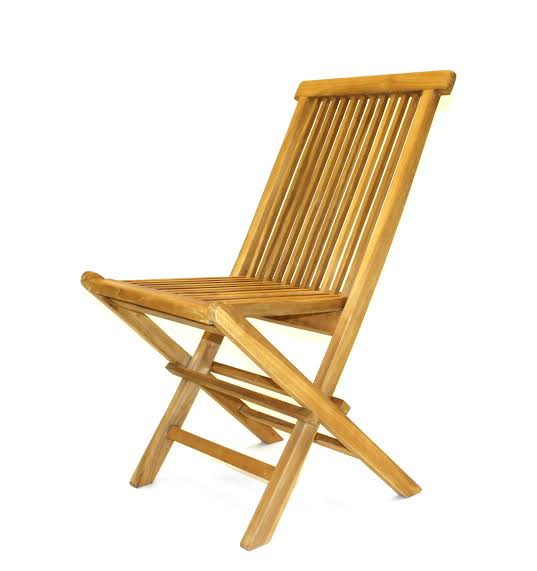 FOLDING TEAK CHAIR