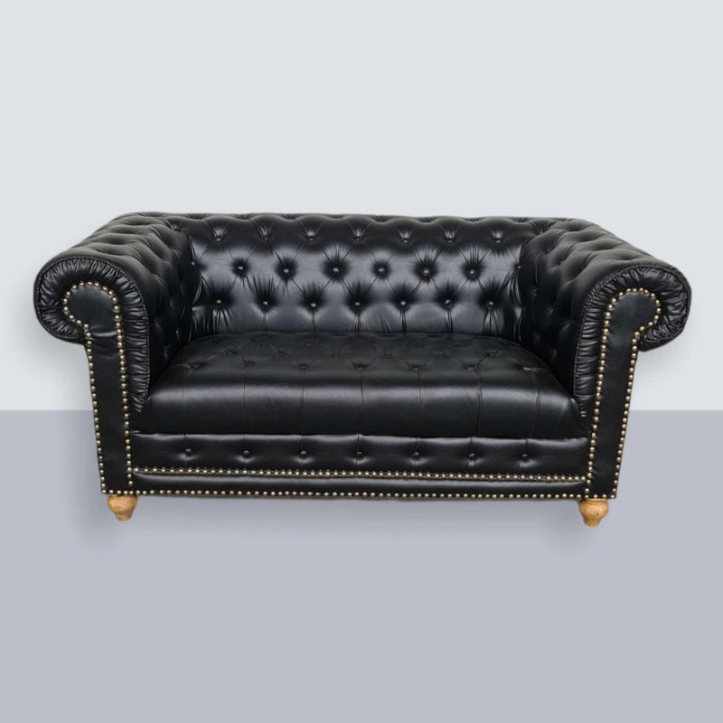 Alfred Larsen Two seater Chesterfield sofa