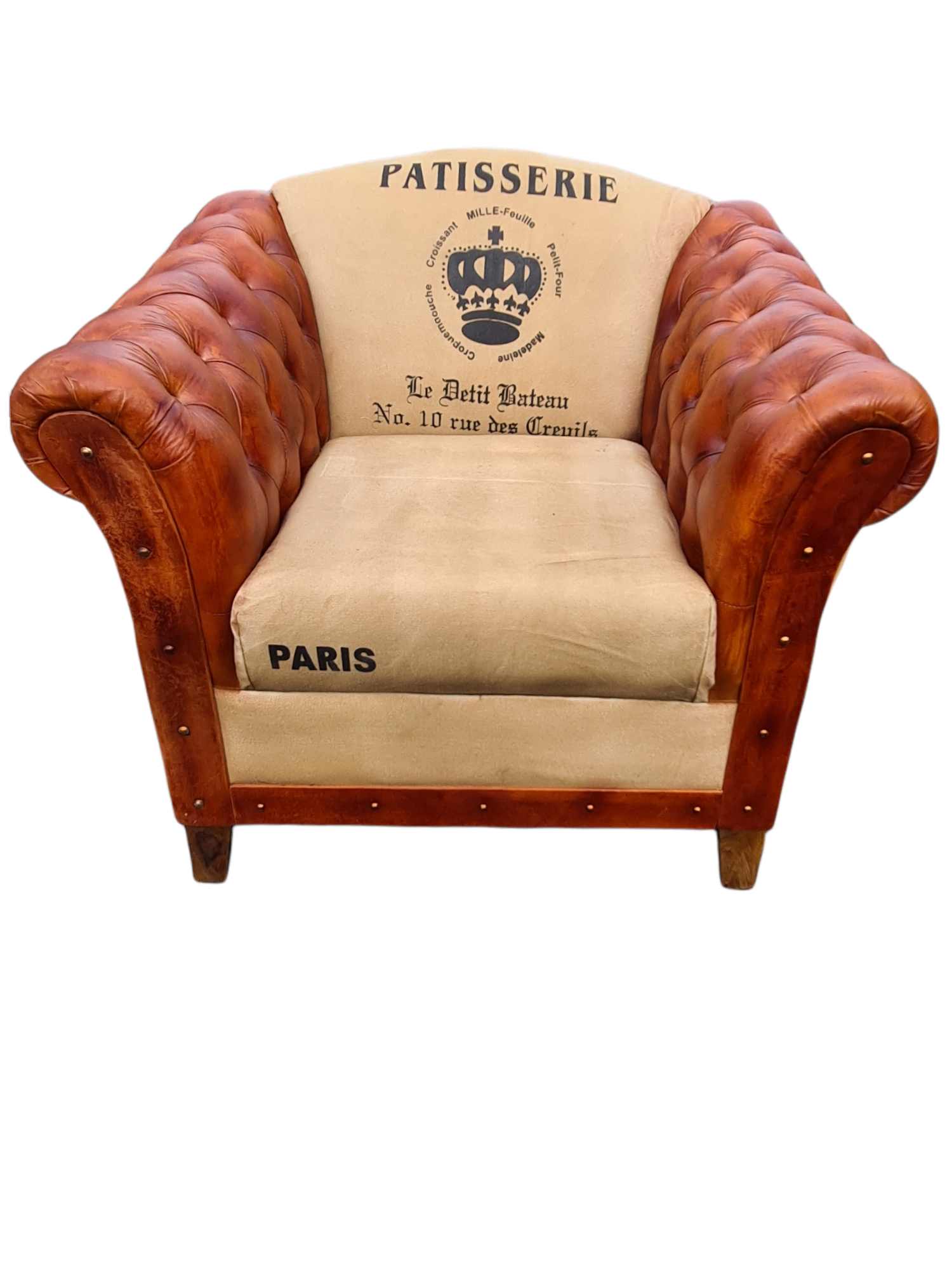 Patisserie Leather Armchair