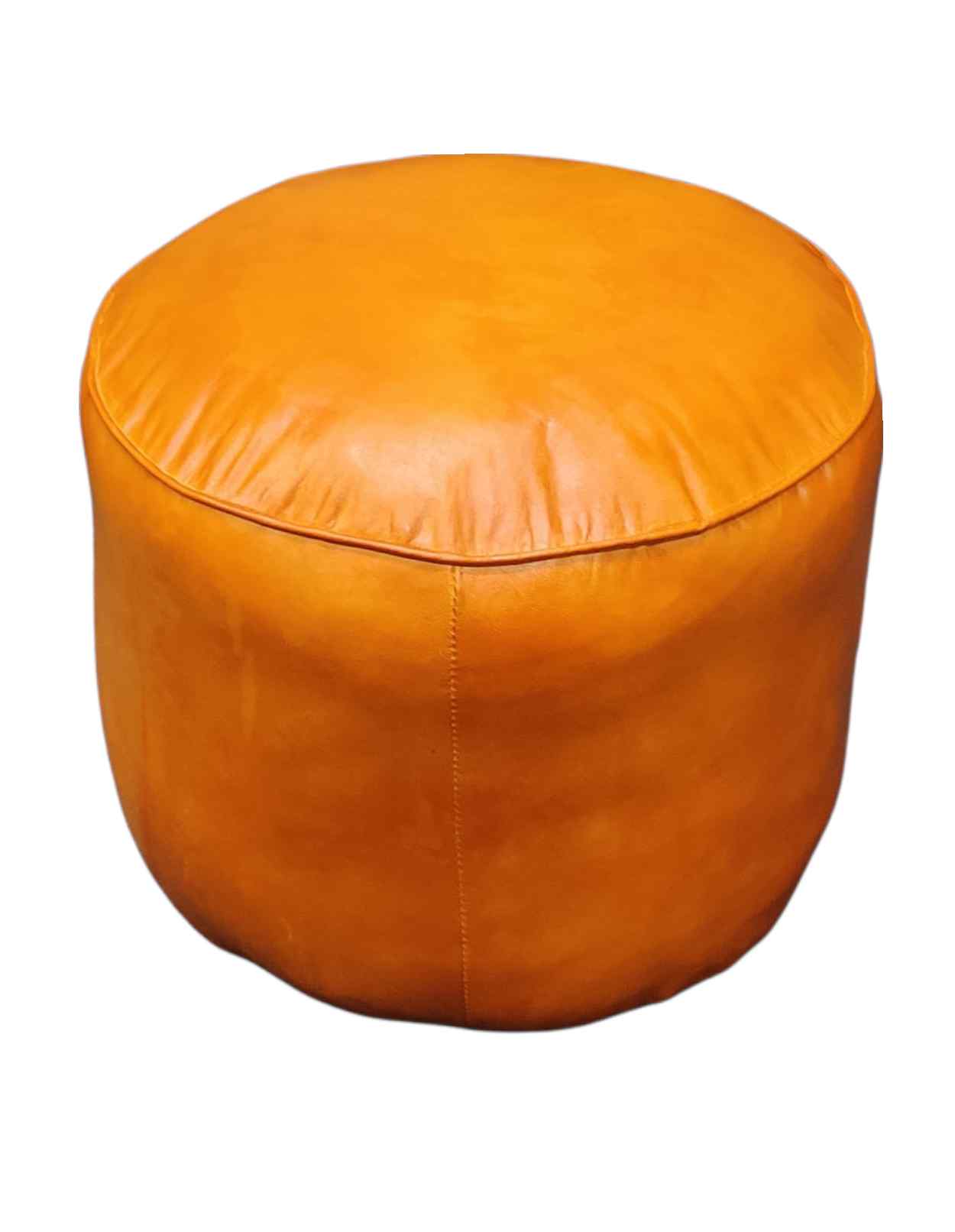 ROSA LEATHER OTTOMAN