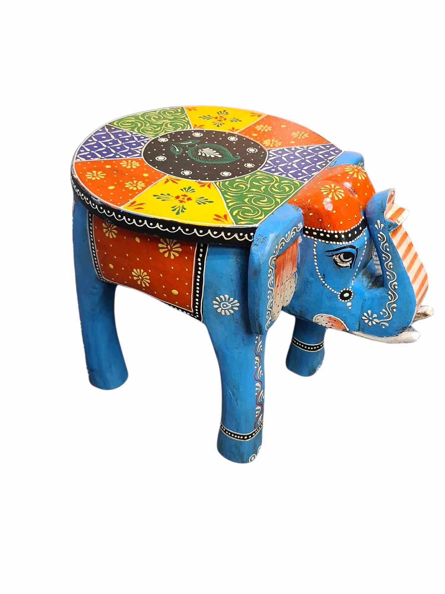 Wooden Indian Elephant Medium