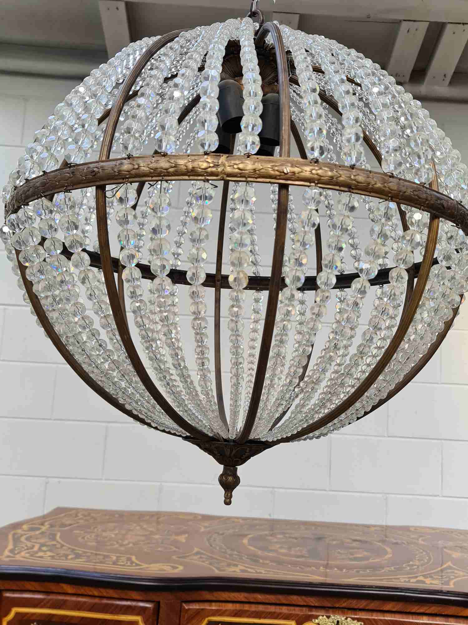 Large Round Chandelier