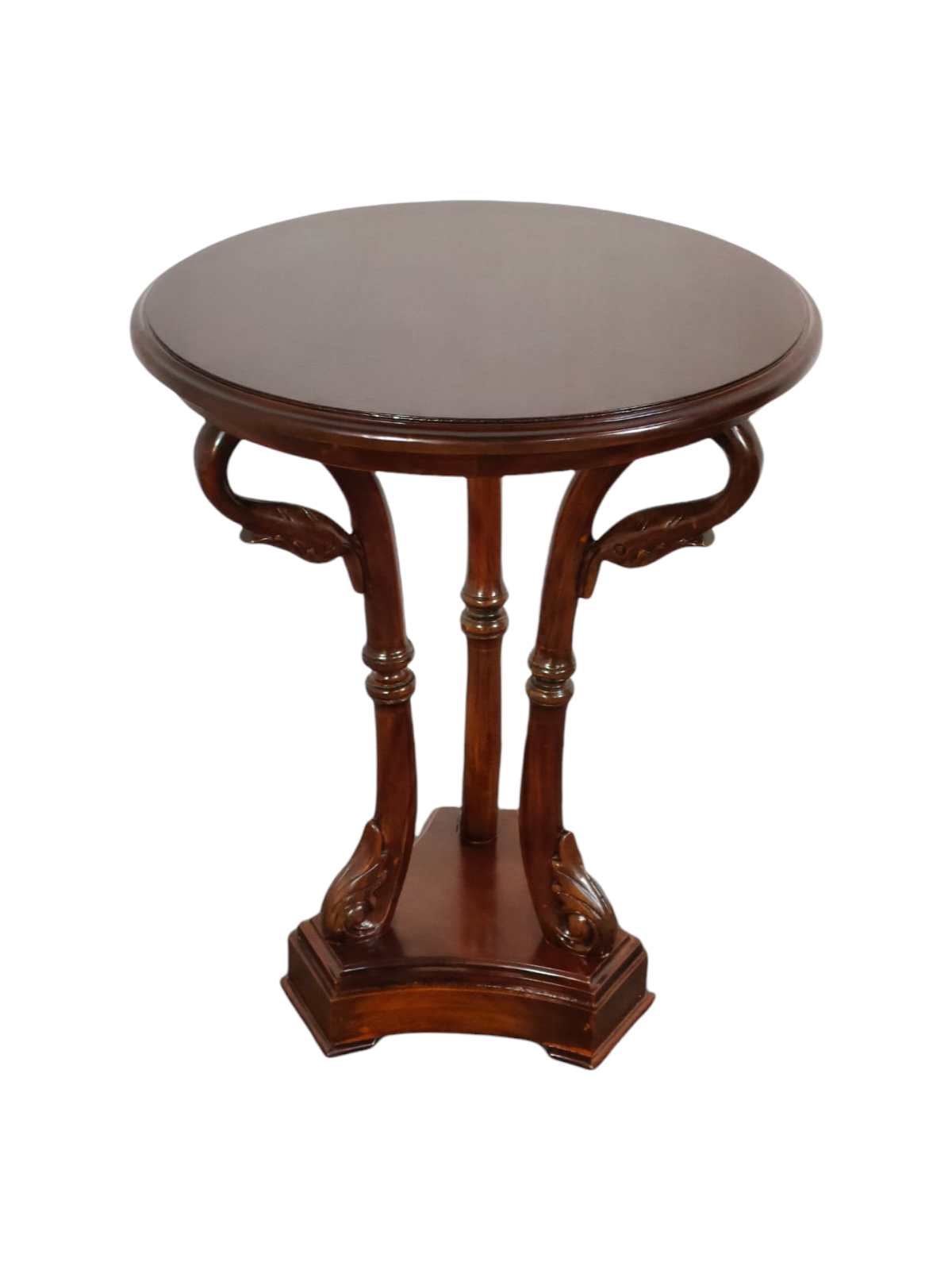 CRESSON HAND CARVED SWAN TABLE
