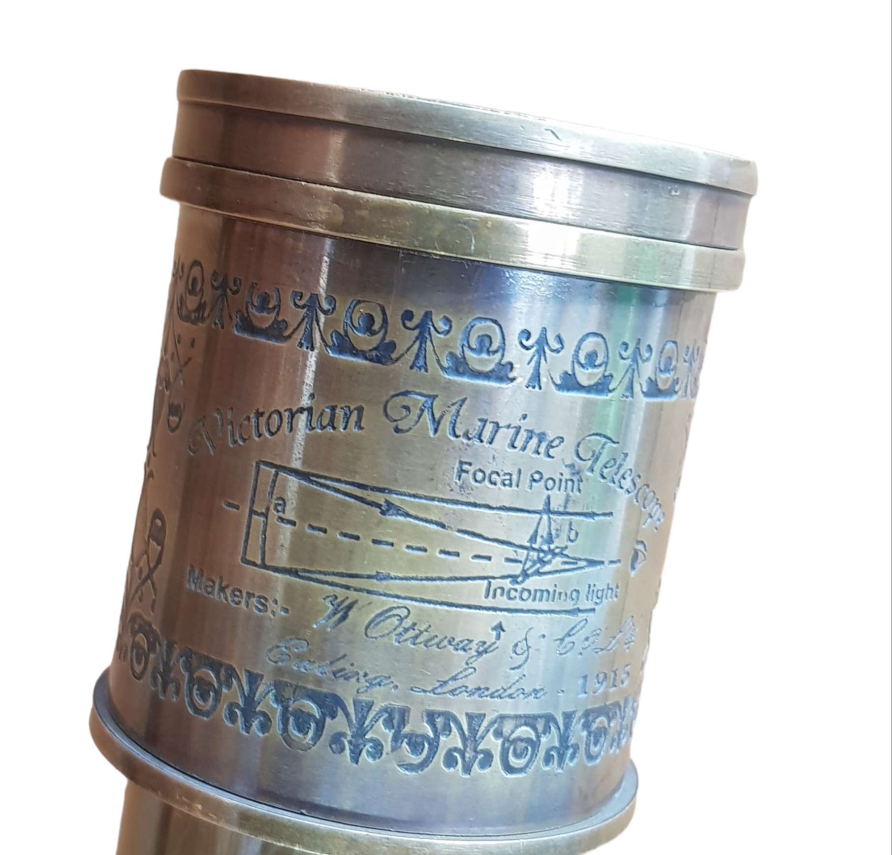 ROYAL NAVY BRASS TELESCOPE