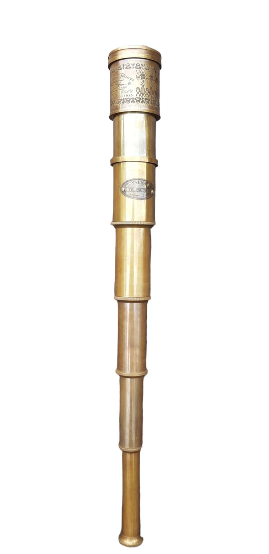 ROYAL NAVY BRASS TELESCOPE
